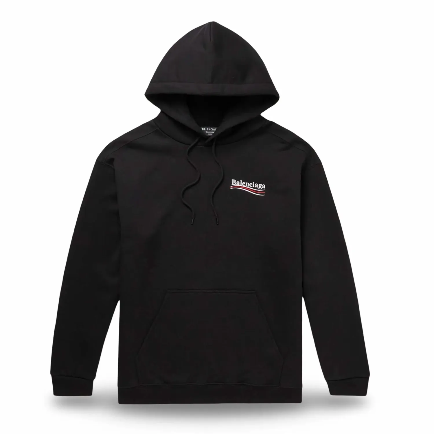 BALENCIAGA Logo-Print Cotton-Jersey Hoodie