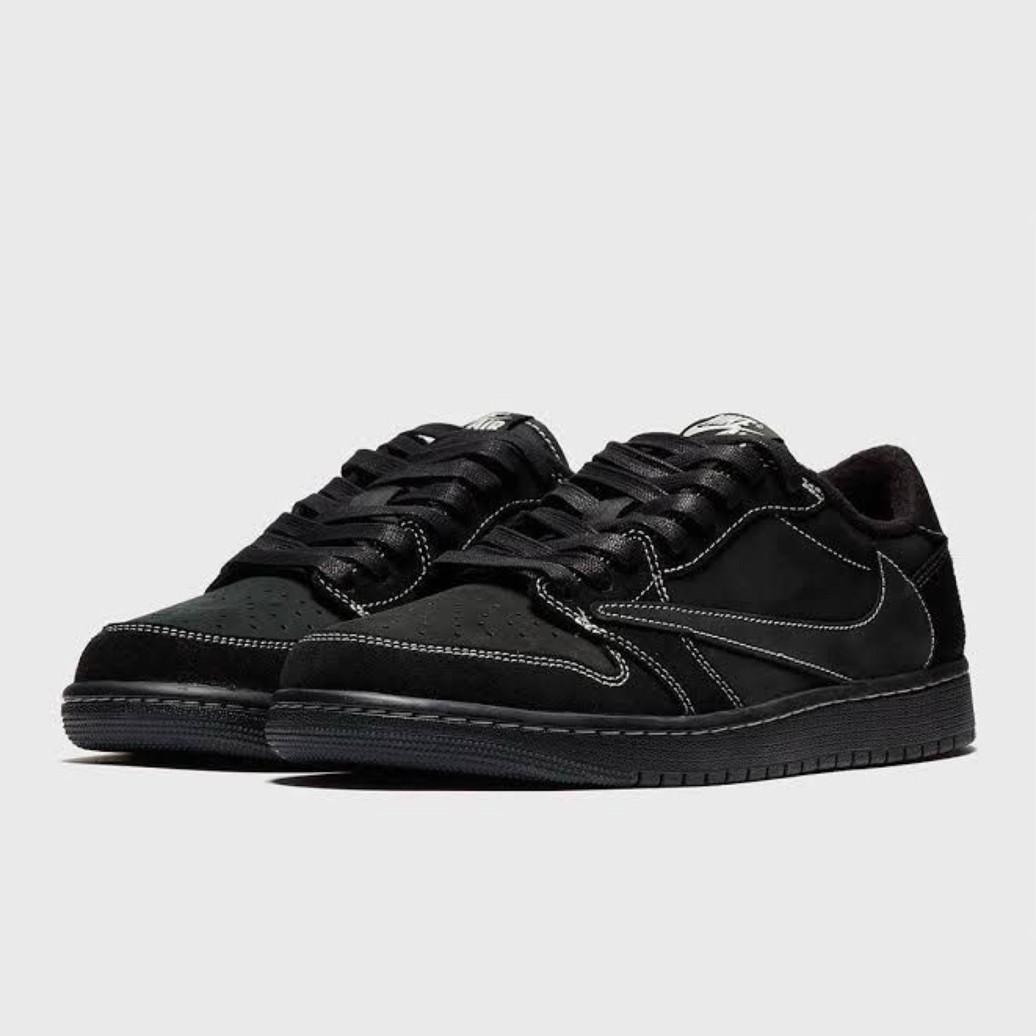 Travis Scott x Air Jordan 1 Low Retro Black Phantom