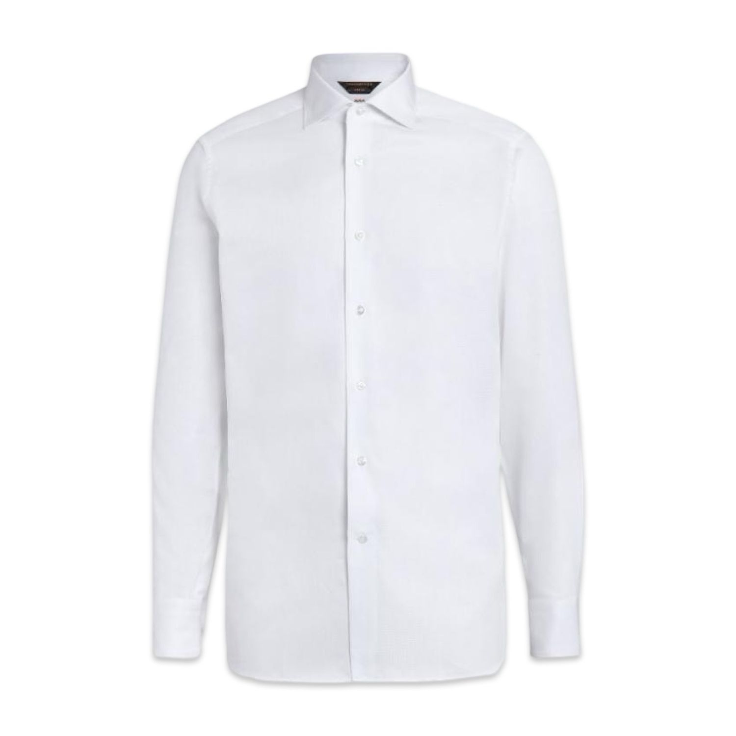 Zegna XXX Camisa Em Algodão Branco