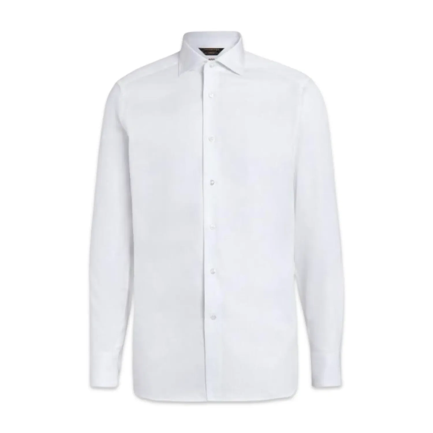 Zegna XXX Camisa Em Algodão Branco
