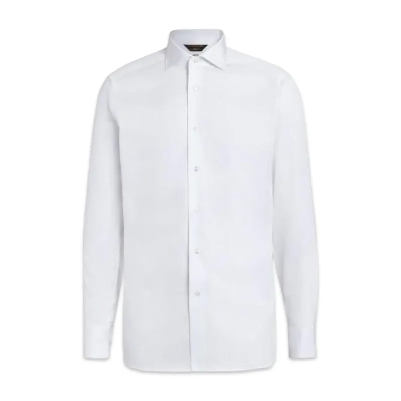 Zegna XXX Camisa Em Algodão Branco