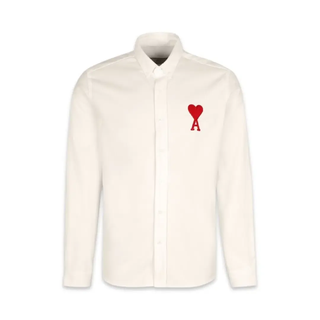 Ami Paris Oxford Shirt white