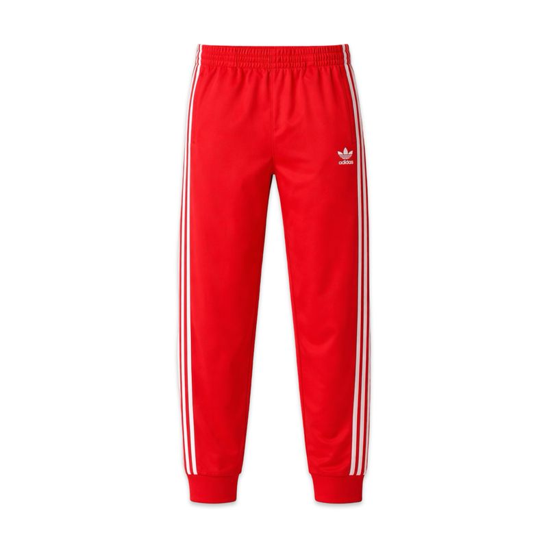ADIDAS SUPERSTAR TRACK PANT Red & White ADIDAS SUPERSTAR TRACK PANT Red & White