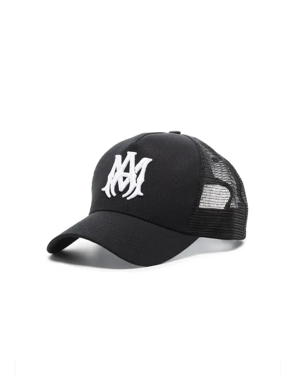 Amiri MA Trucker Hat in Black