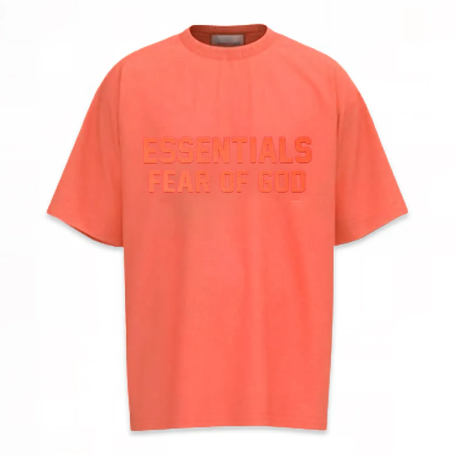 FEAR OF GOD Essentials T-shirt Coral