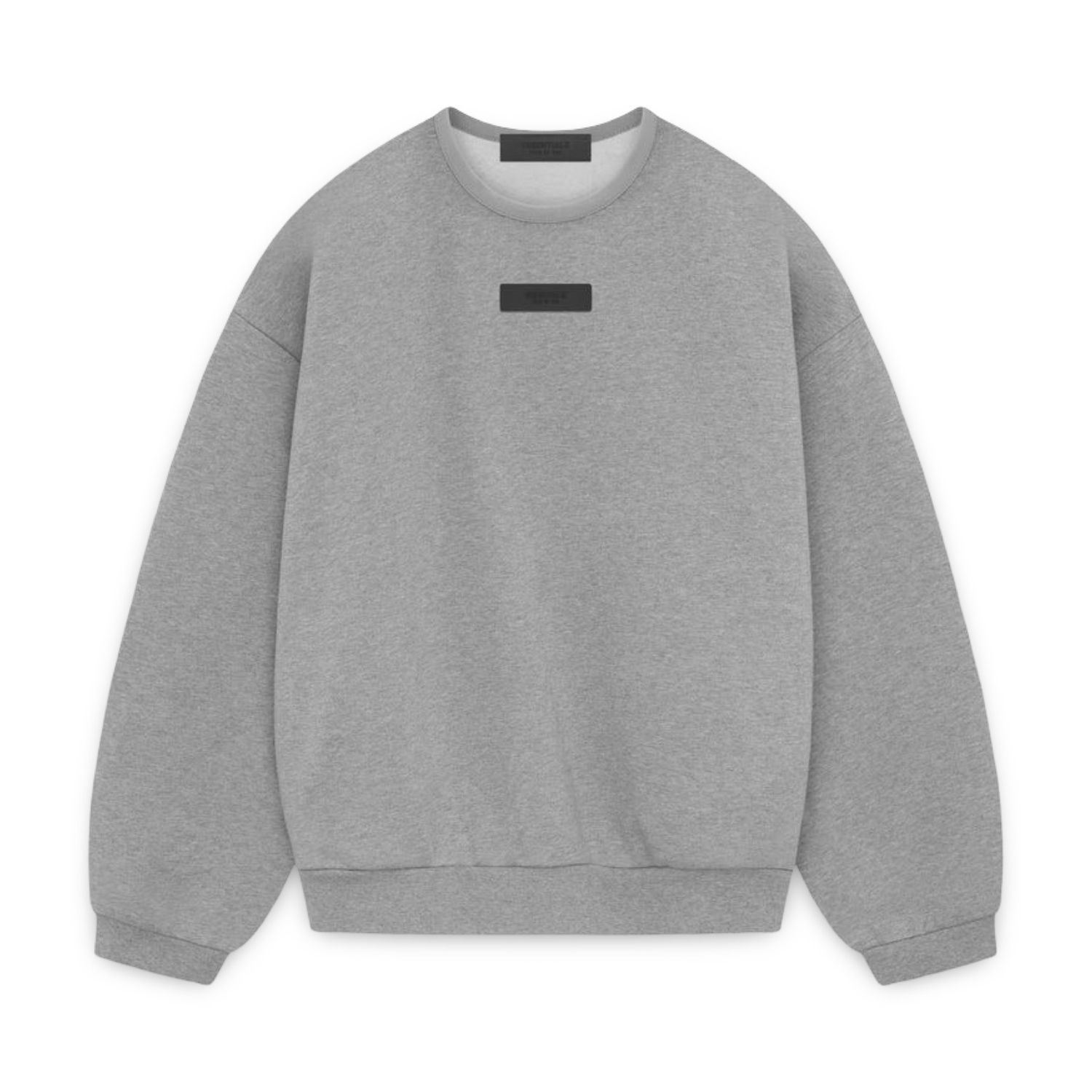 FOG ESSENTIALS Crewneck Grey Sweatshirt Fear of God Essentials Crewneck Grey - Vista Frontal