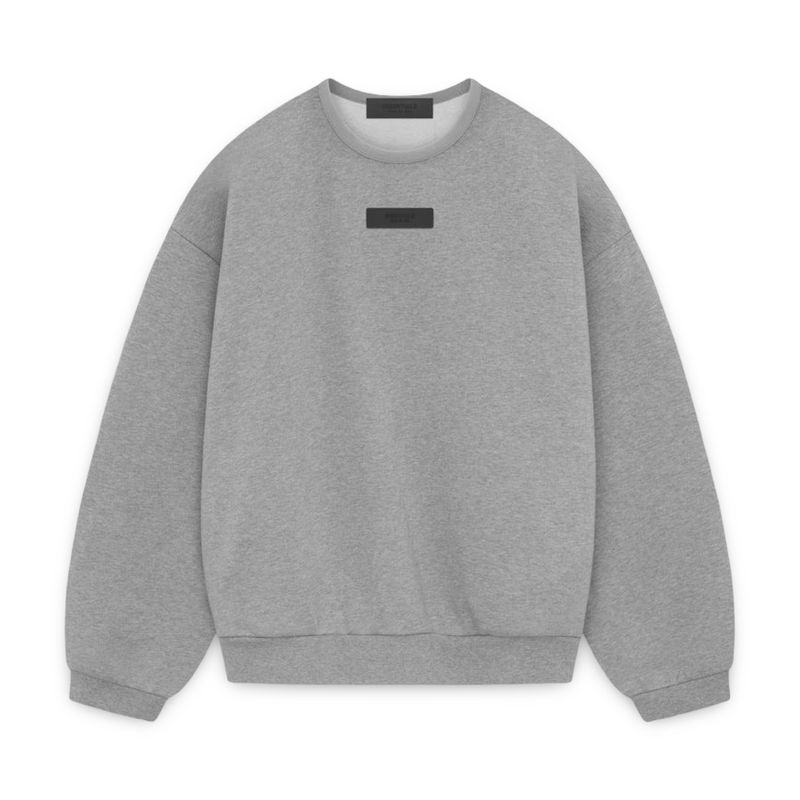 Sweatshirt Fear of God Essentials Crewneck Grey - Vista Frontal⁠