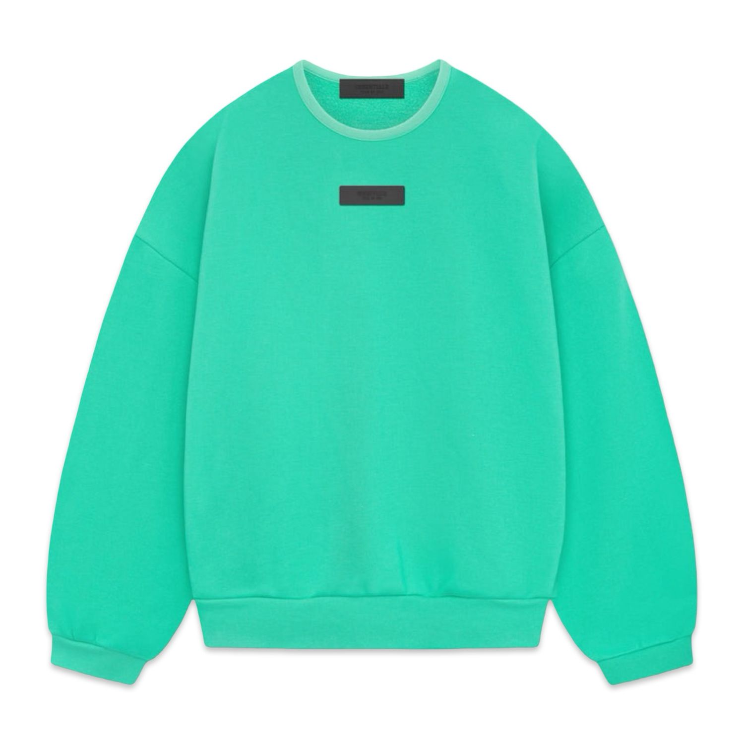 FOG ESSENTIALS Crewneck mint leaf Sweatshirt Fear of God Essentials Crewneck Mint Leaf Verde - Vista Frontal