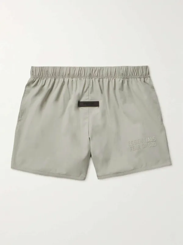 FOG ESSENTIALS Logo-Appliquéd Stretch-Shell Shorts