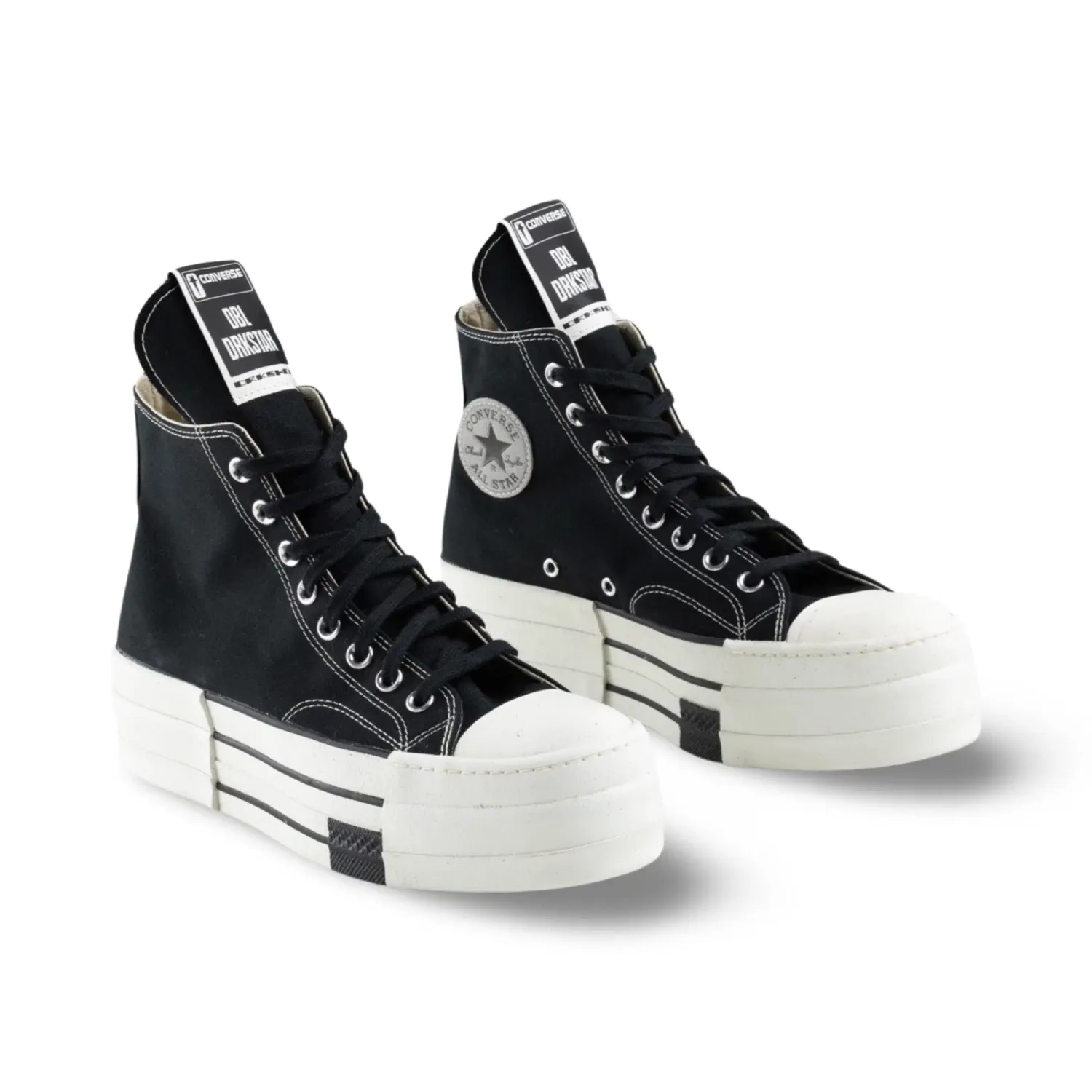Converse x DRKSHDWDBL DRKSTAR Chuck 70 HI Black/Egret/White WMNS