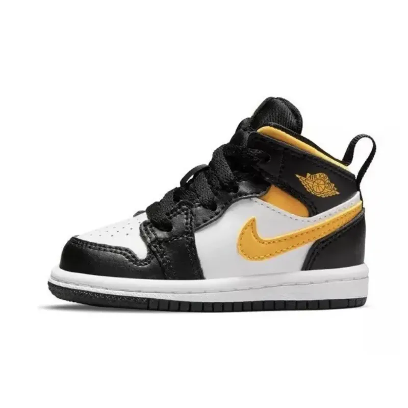 Air Jordan 1 Retro White Pollen Black kids