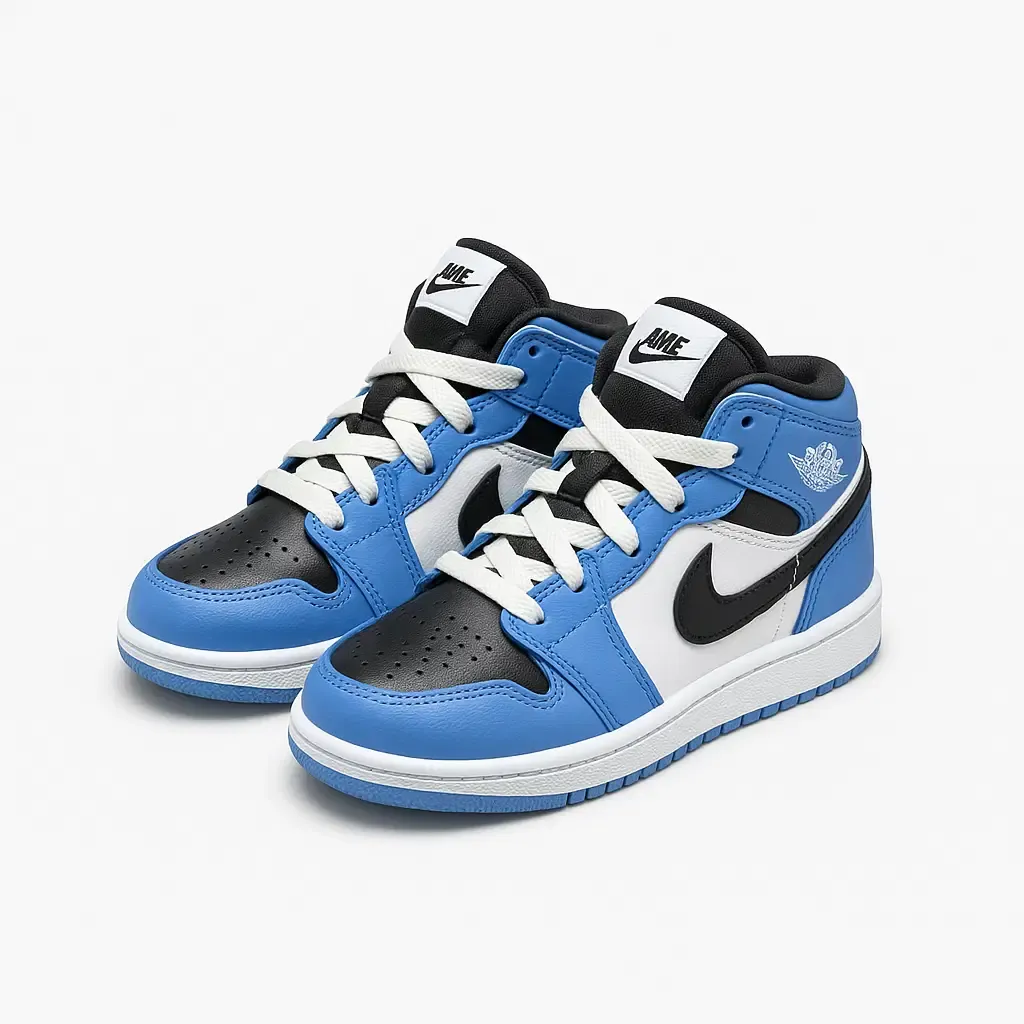 Air Jordan 1 Mid Ice Blue kids