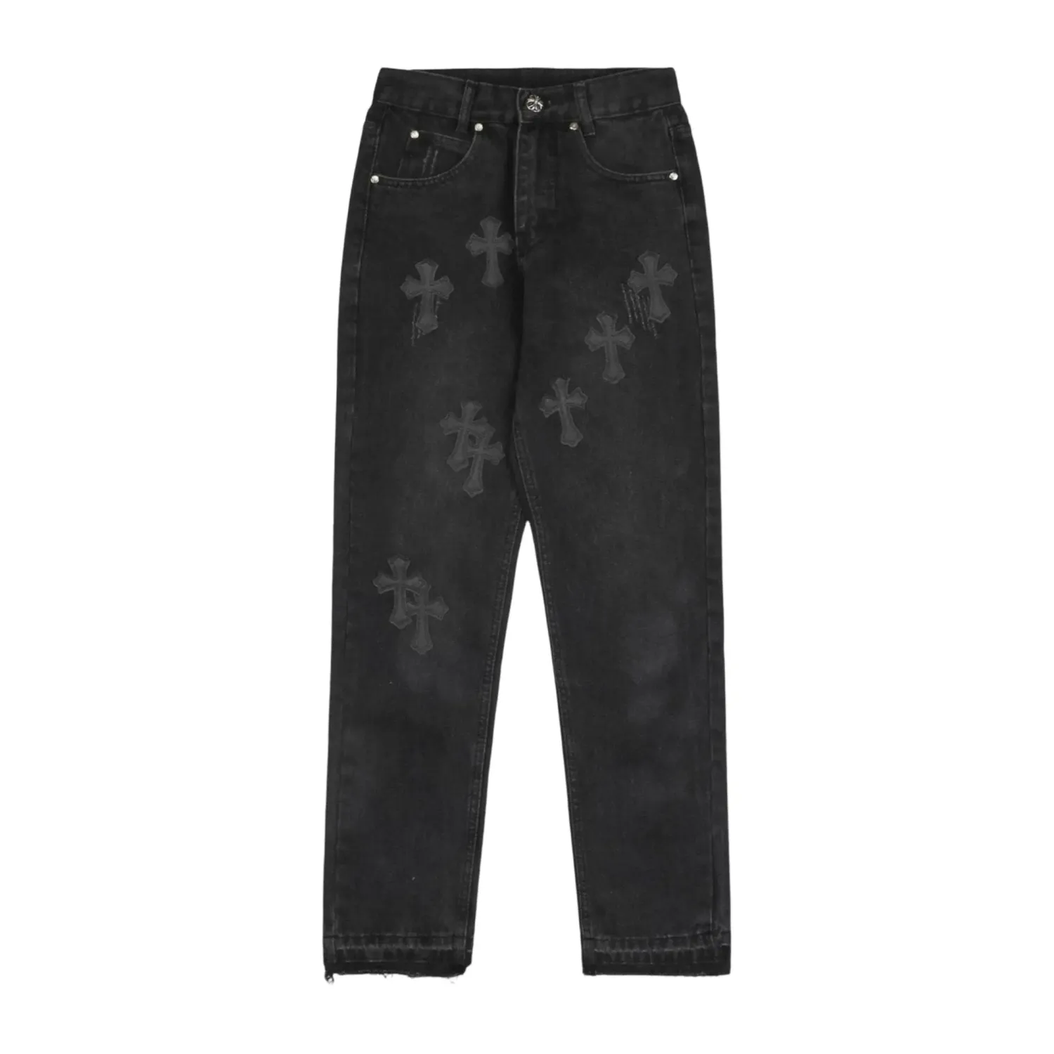 CHROME HEARTS 21FW DENIM CROSS *BLACK/BLACK*