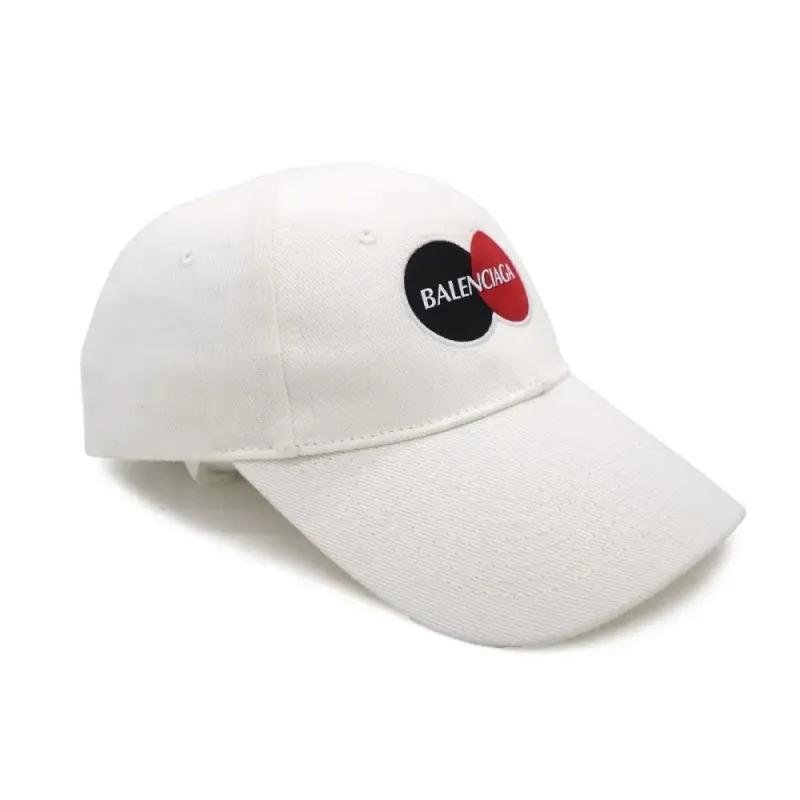 BALENCIAGA White Mastercard Cap