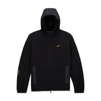 Nike NOCTA Tech Fleece Full-Zip Hoodie – Black / University Gold