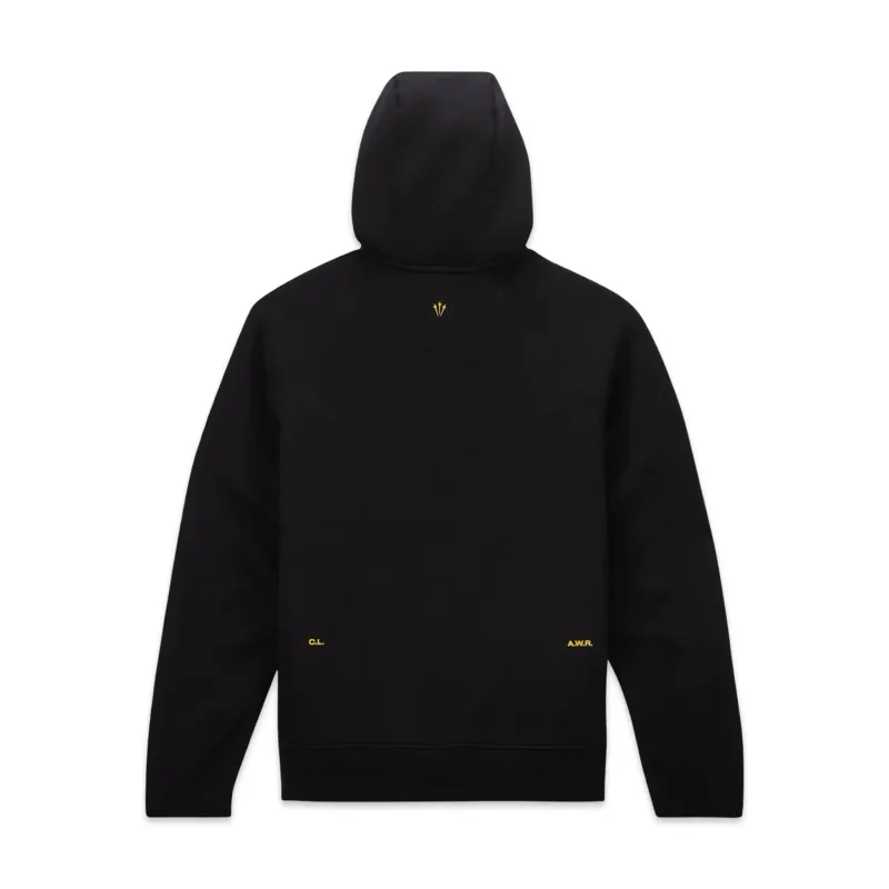 Nike NOCTA Tech Fleece Full-Zip Hoodie – Black / University Gold