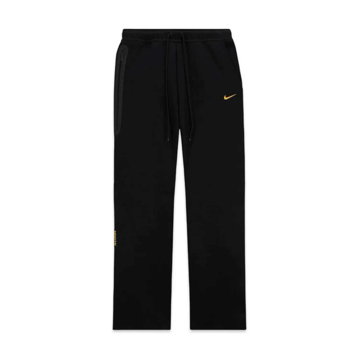 Nike NOCTA Tech Fleece Open-Hem Pants – Black / University Gold