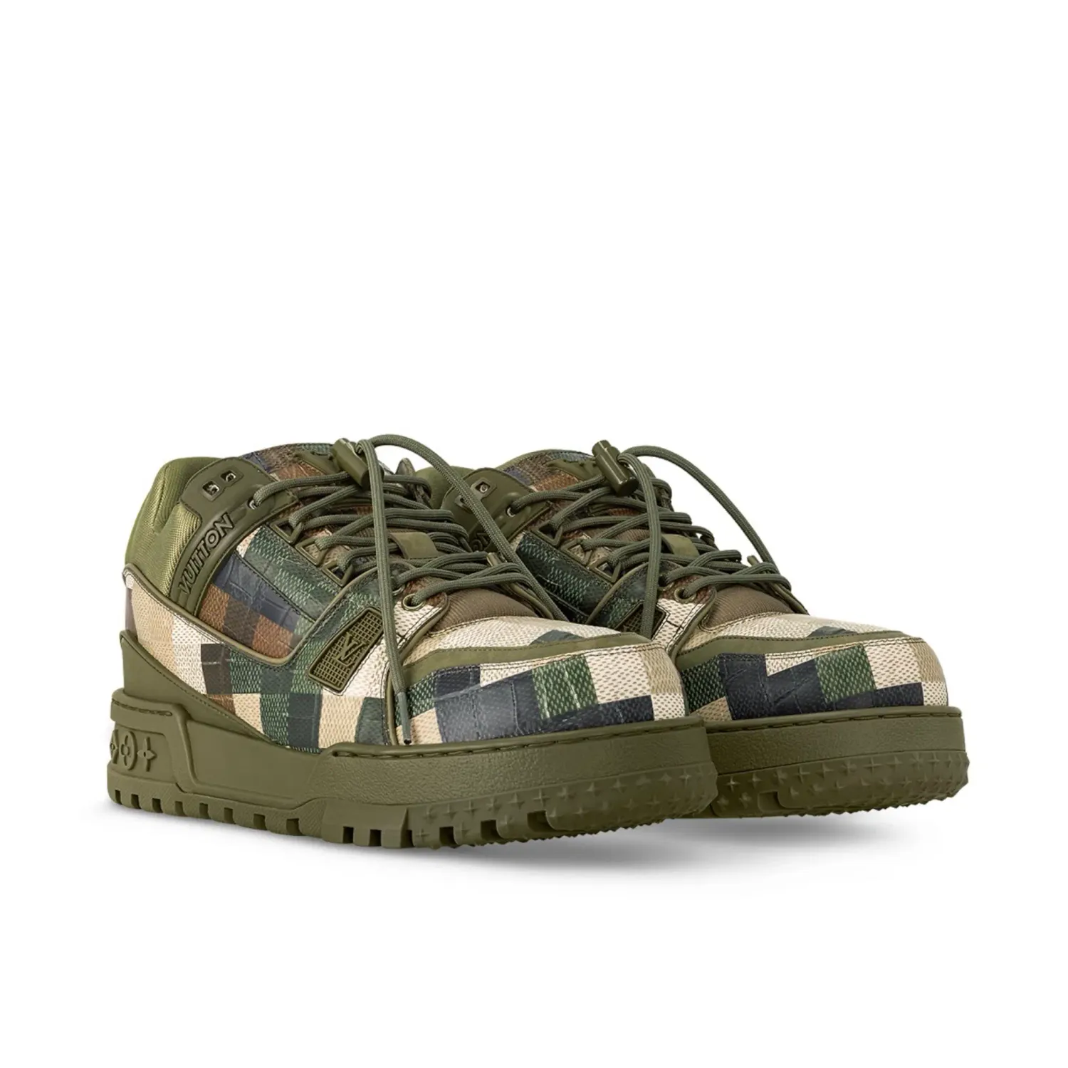 Louis Vuitton LV Trainer Maxi Sneaker military