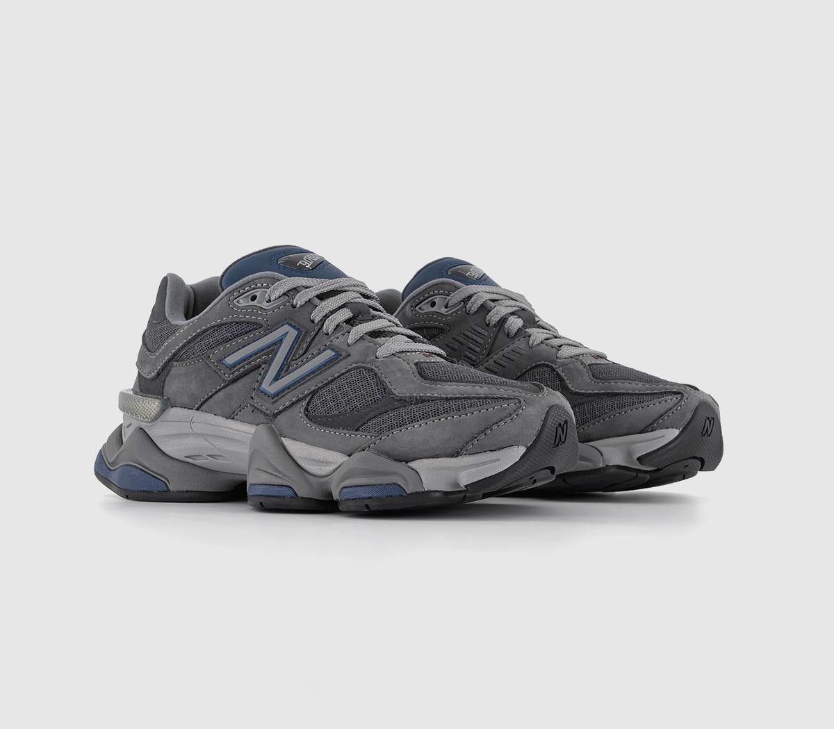 New Balance 9060 Magnet Castlerock Sapatilhas New Balance 9060 Magnet Castlerock Cinzento Escuro - Vista de Perfil