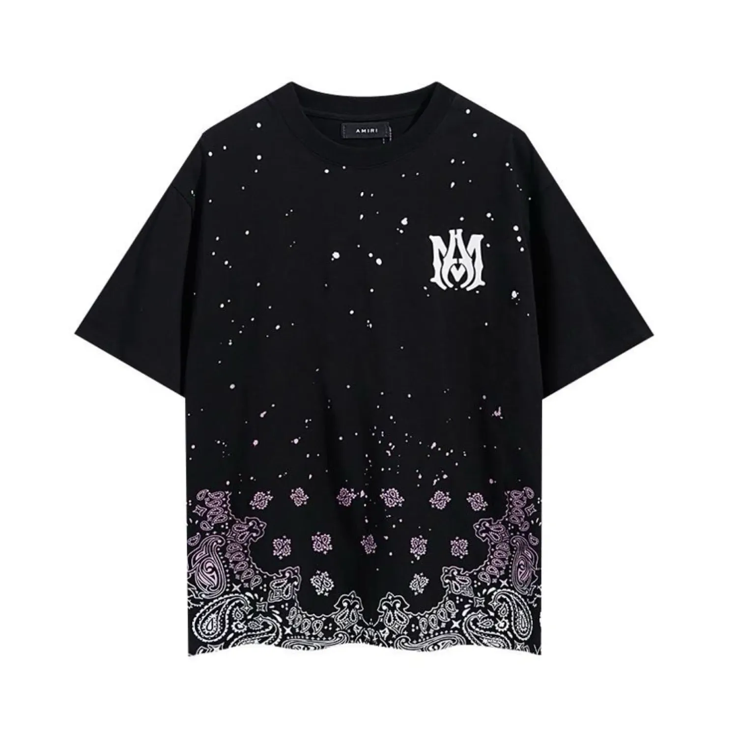 Amiri t-shirt bandanna style