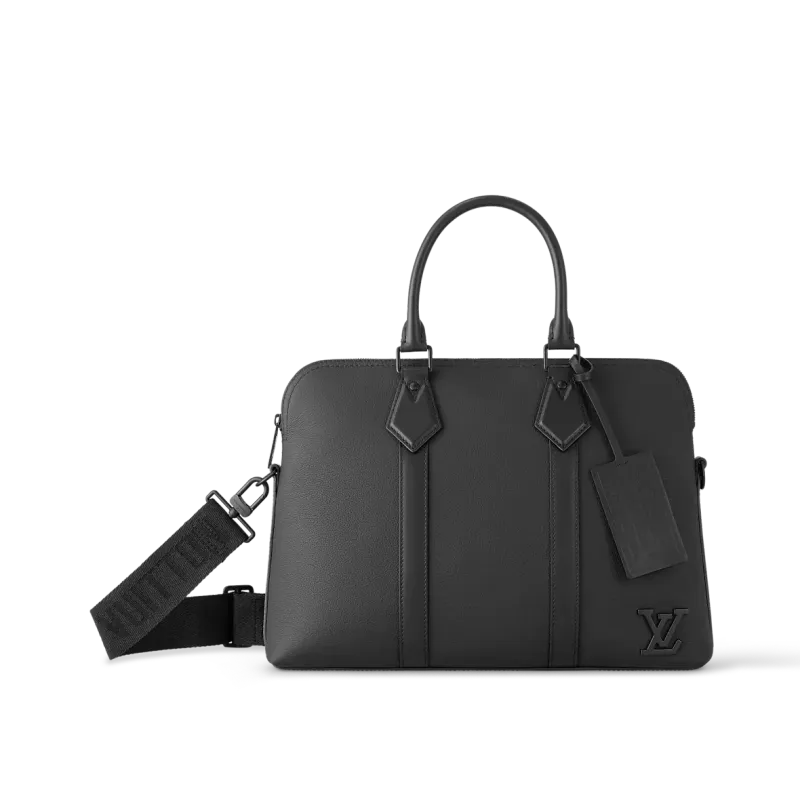 Louis Vuitton Takeoff Briefcase Black