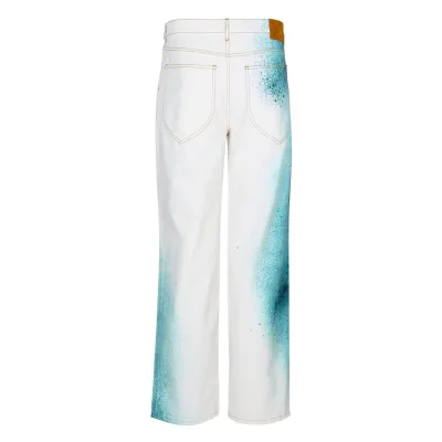 Louis Vuitton Spray denim pants