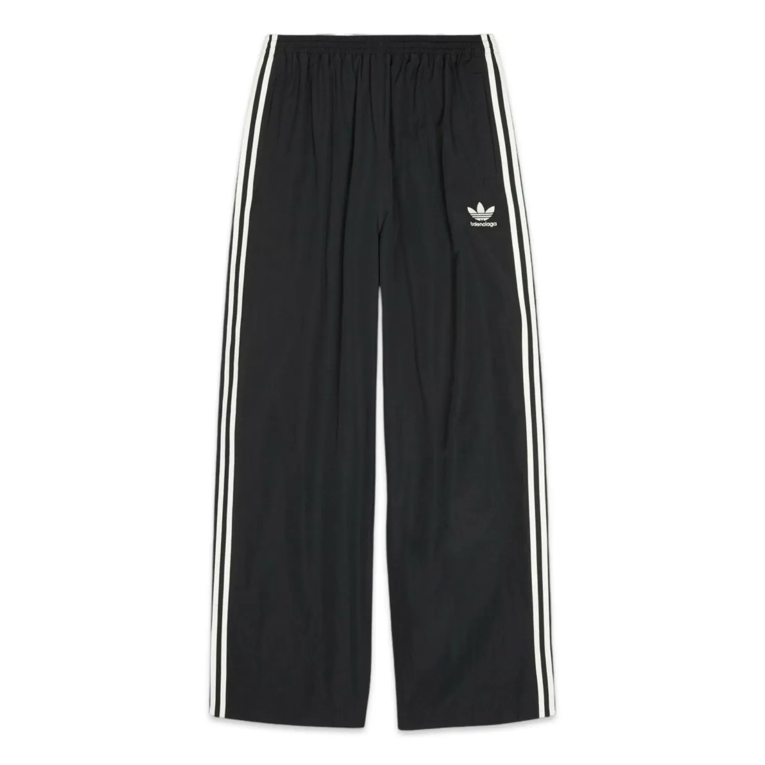 Balenciaga X Adidas Striped Logo Track Pants - Black