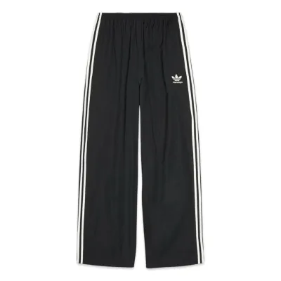 Balenciaga X Adidas Striped Logo Track Pants - Black