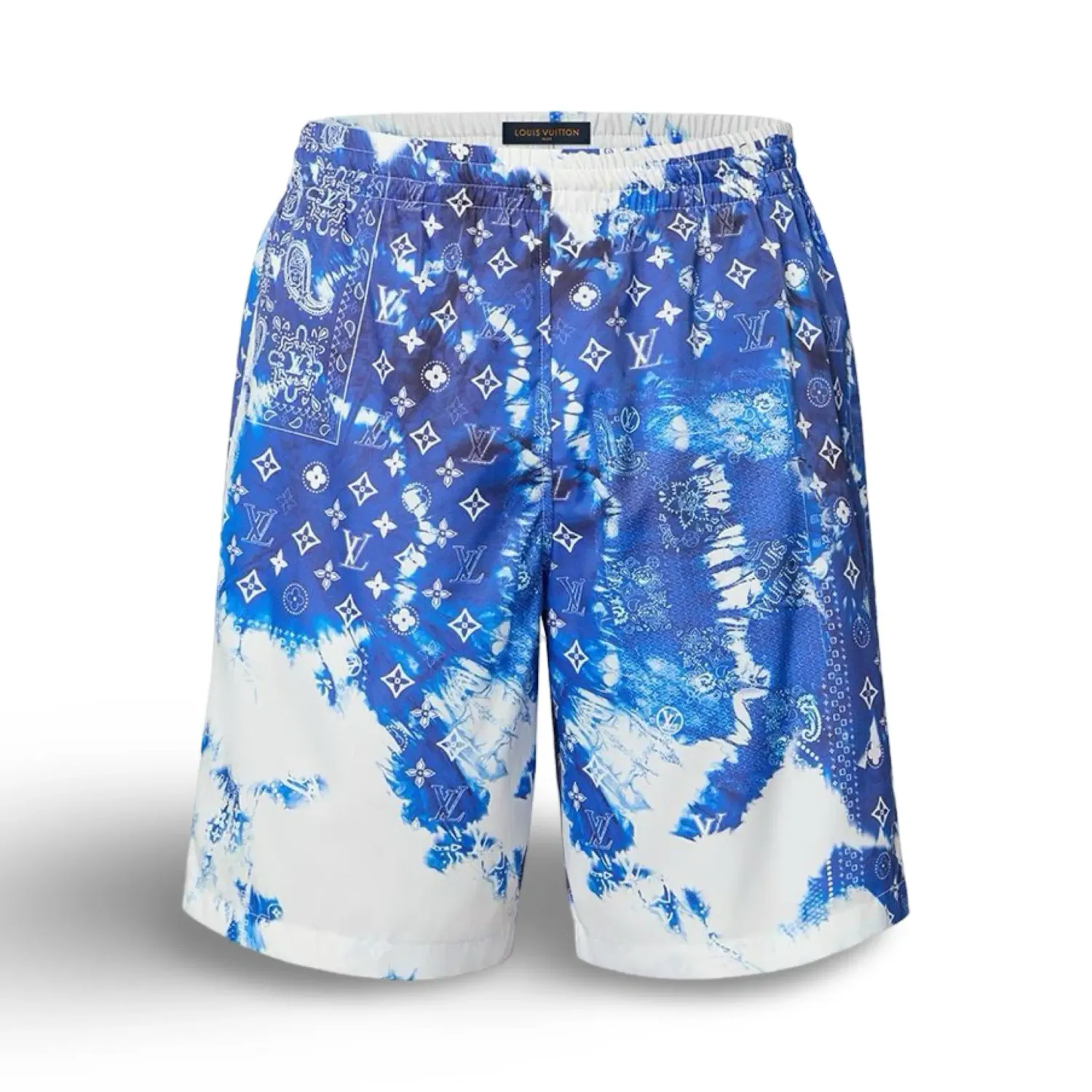 Louis Vuitton Bandana Board Swim Shorts Blue