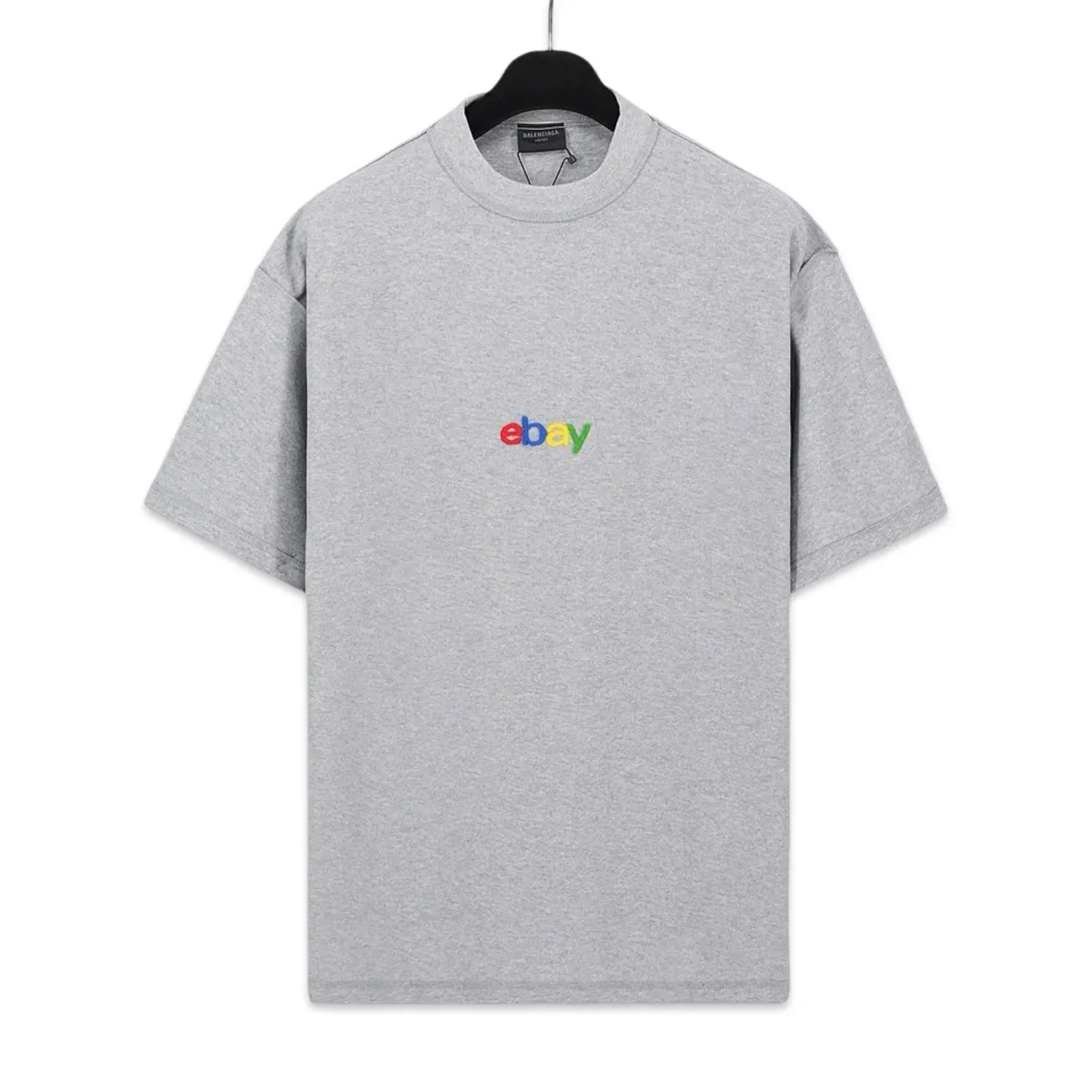 Balenciaga eBay cotton T-shirt grey