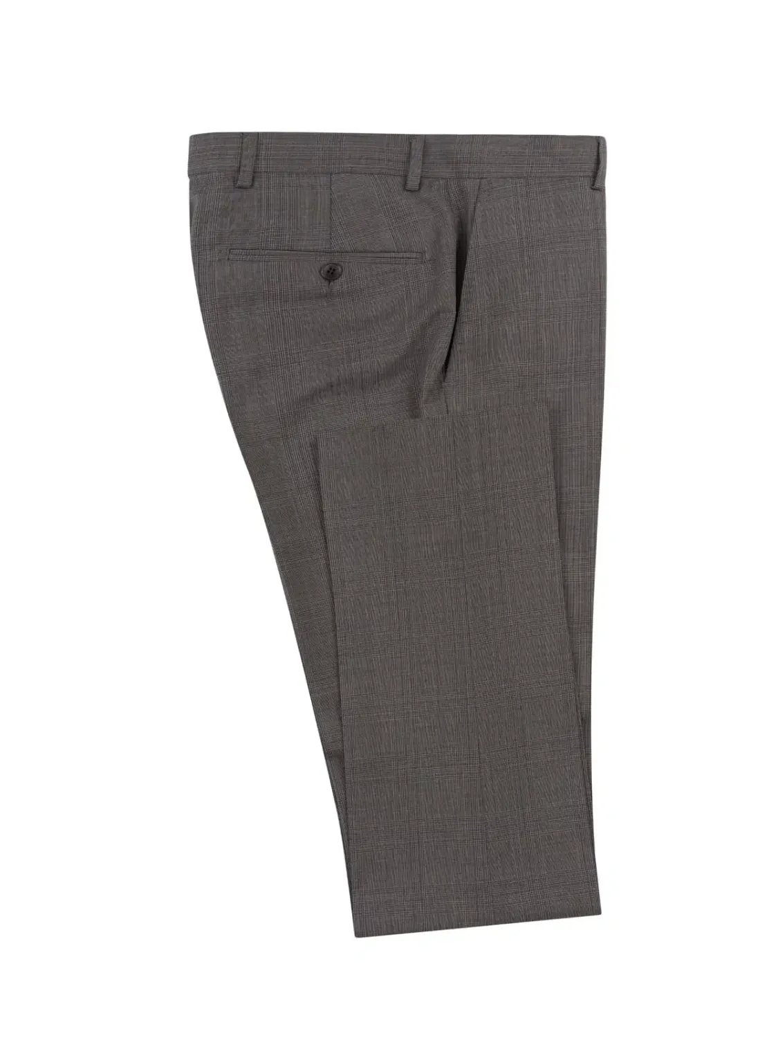 Sacoor Essenciais calça slim fit castanha