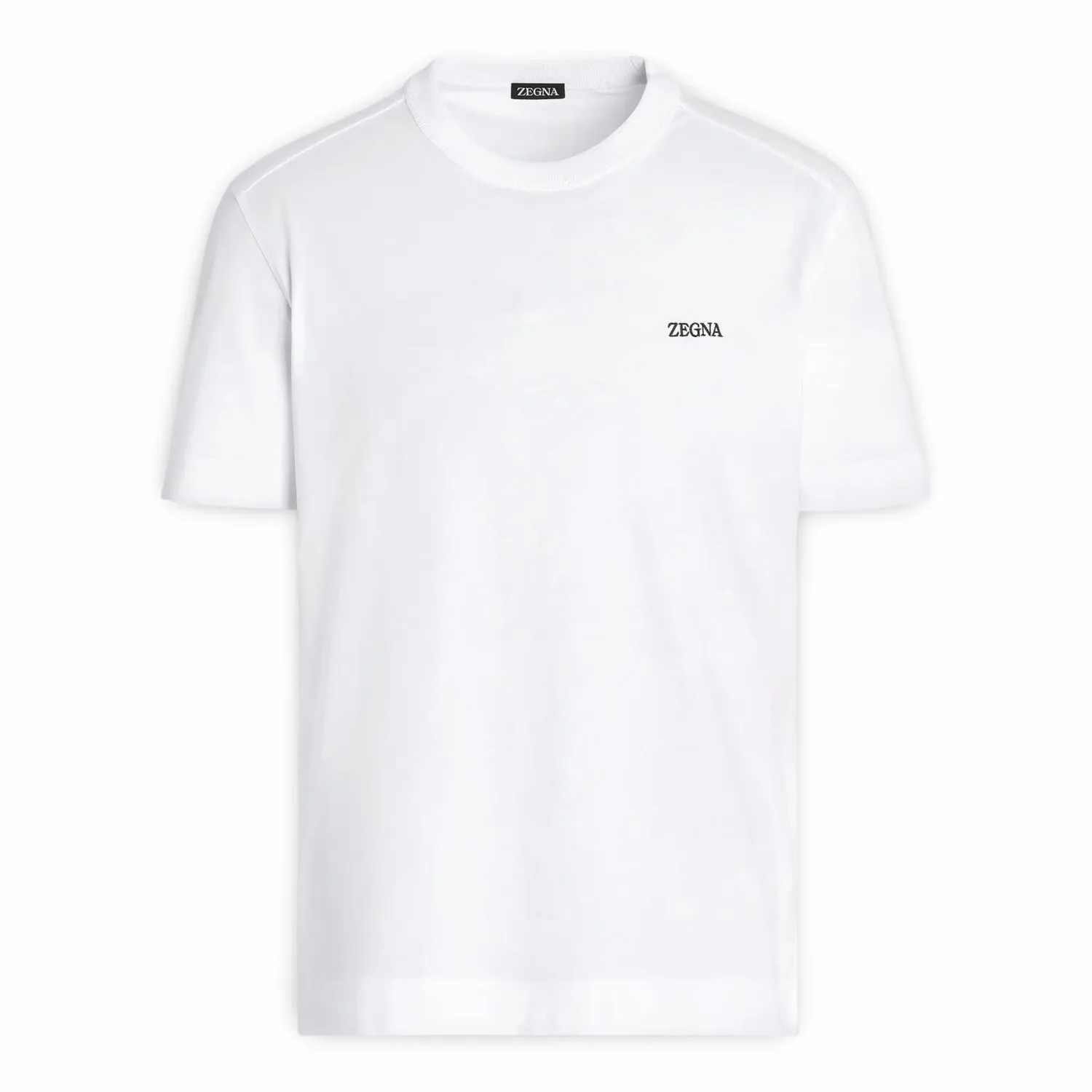 Zegna Logo cotton T-shirt white