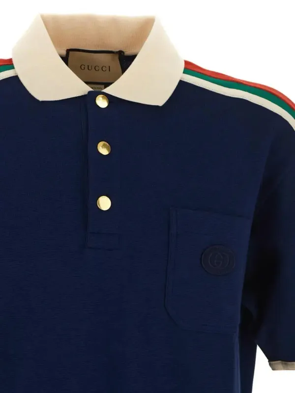 GUCCI Cotton jersey polo shirt