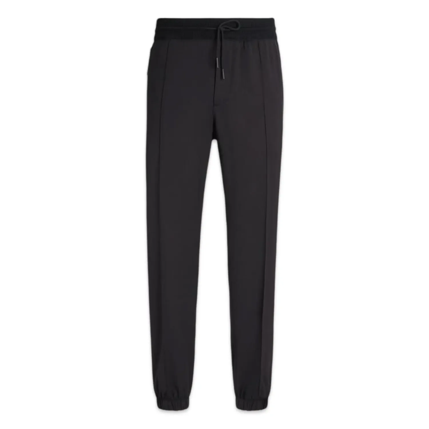 ERMENEGILDO ZEGNA ZZEGNA TECHMERINO WOOL JOGGERS BLack