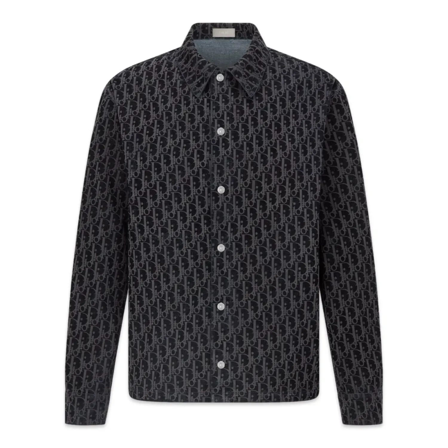 Dior Long-Sleeved Overshirt Blue navy