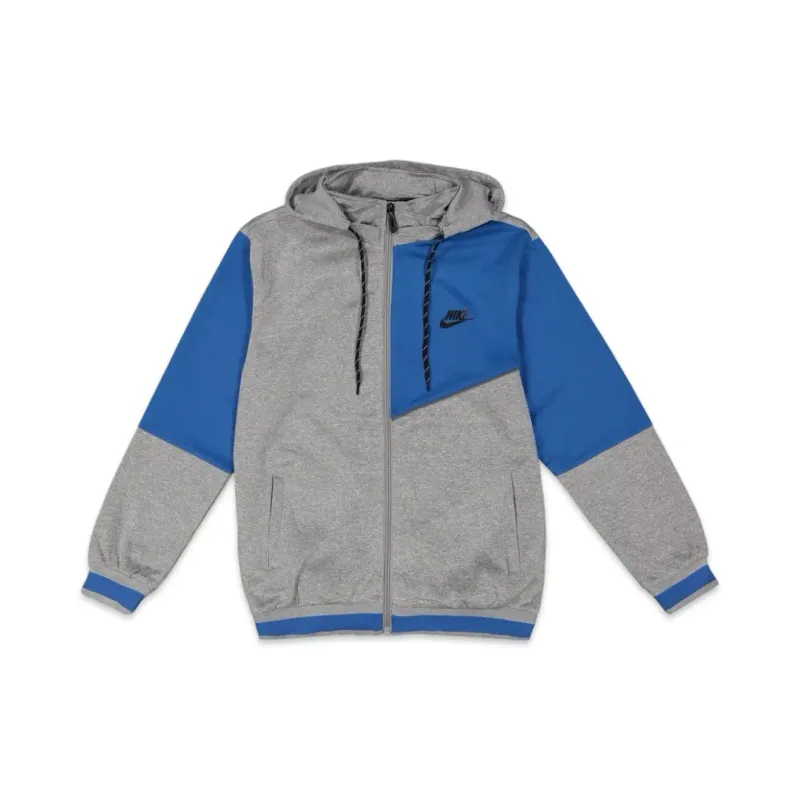 Nike hoodie grey and blue kids