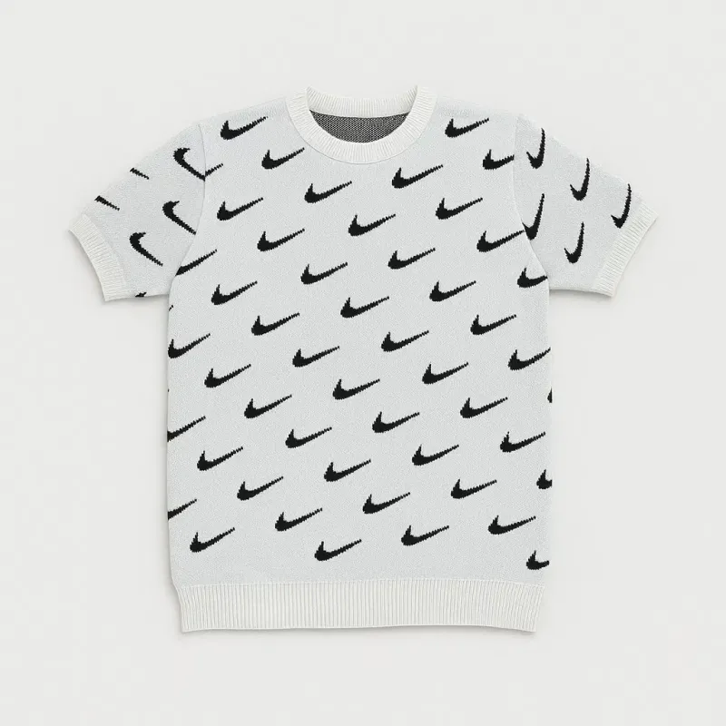 Nike tshirt logo all over kids