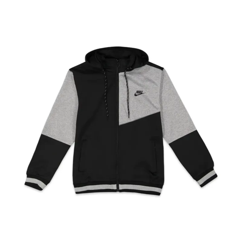 Nike hoodie grey and black kids
