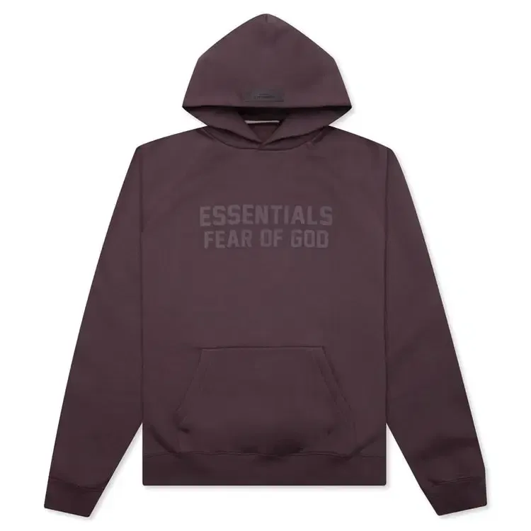 Fear Of God Essentials Hoodie Plum