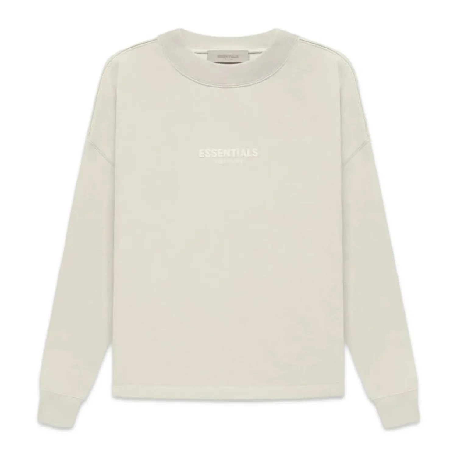Fear of God ESSENTIALS Beige Relaxed Crewneck Sweatshirt