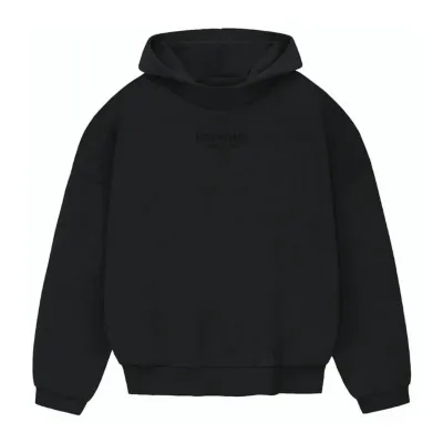FEAR OF GOD ESSENTIALS FW23 JET BLACK HOODIE
