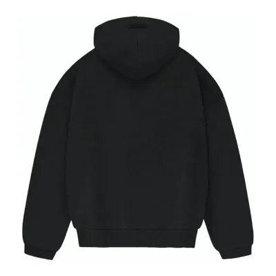 FEAR OF GOD ESSENTIALS FW23 JET BLACK HOODIE