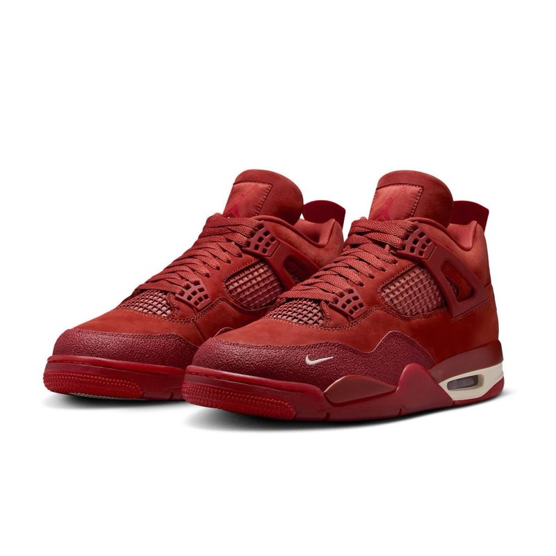 Air Jordan 4 RM "Red Cement" / "Varsity Red" - Vermelho Air Jordan 4 RM "Red Cement" / "Varsity Red" - Vermelho