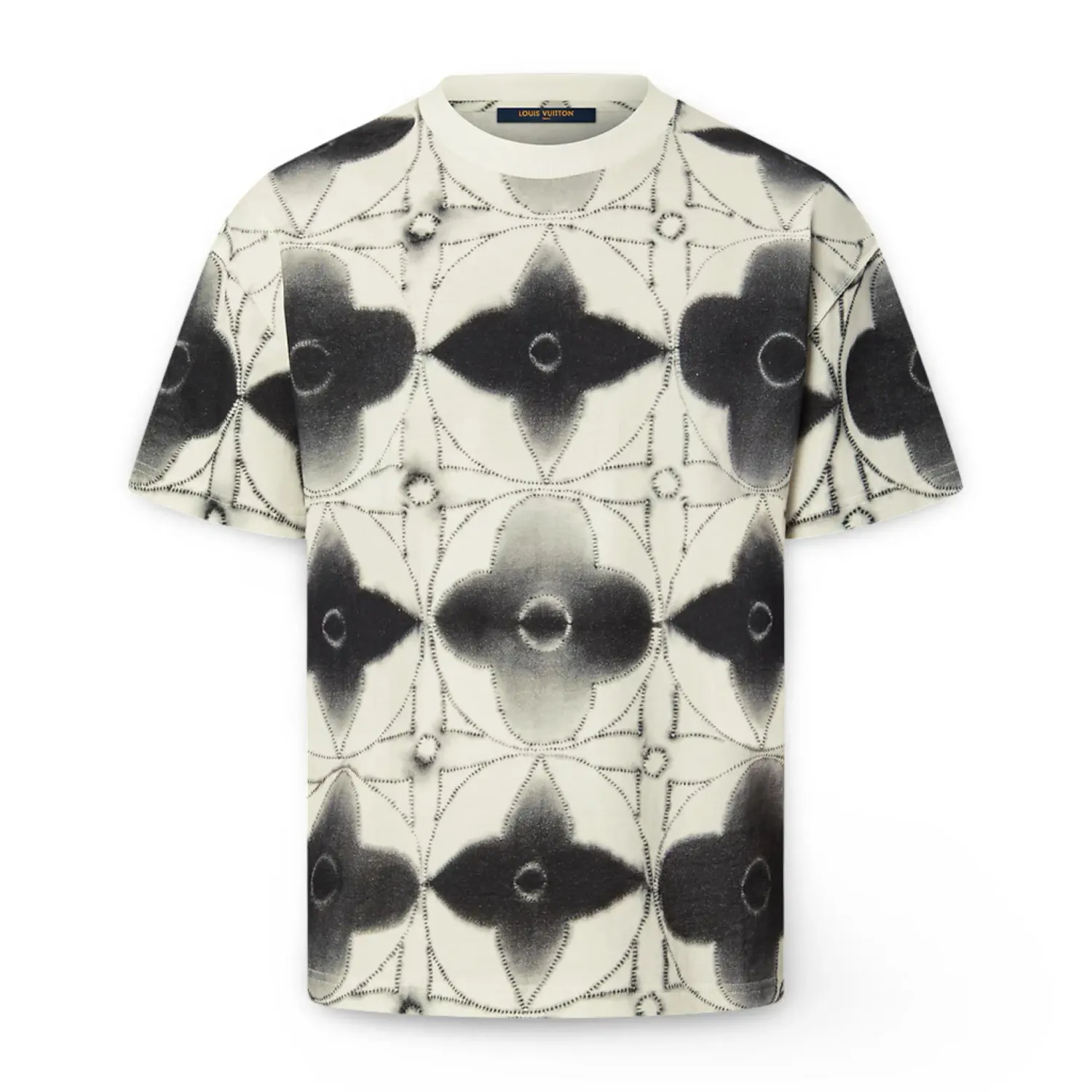 Louis Vuitton Camisola estampada tie-dye shibori