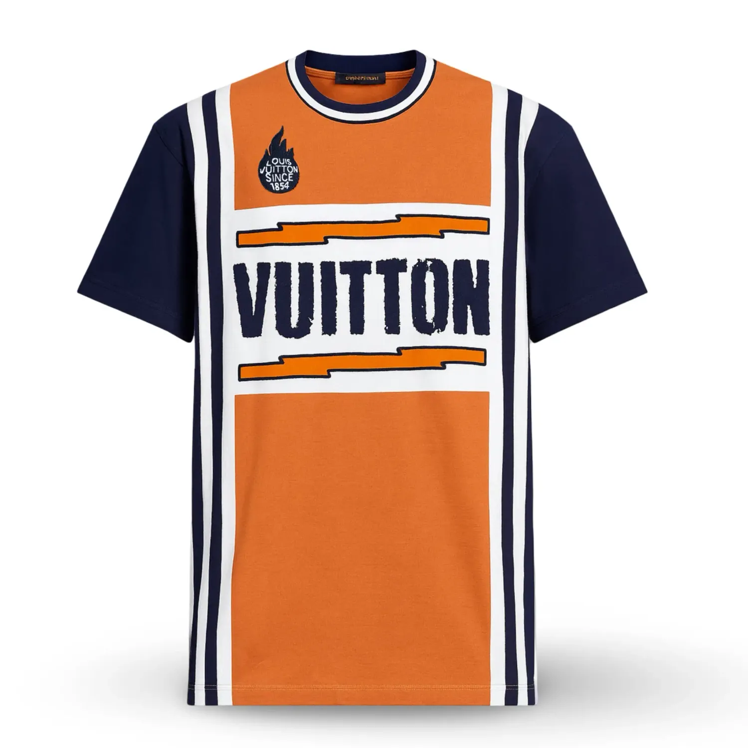 Louis Vuitton Flame knitted short sleeve T-shirt