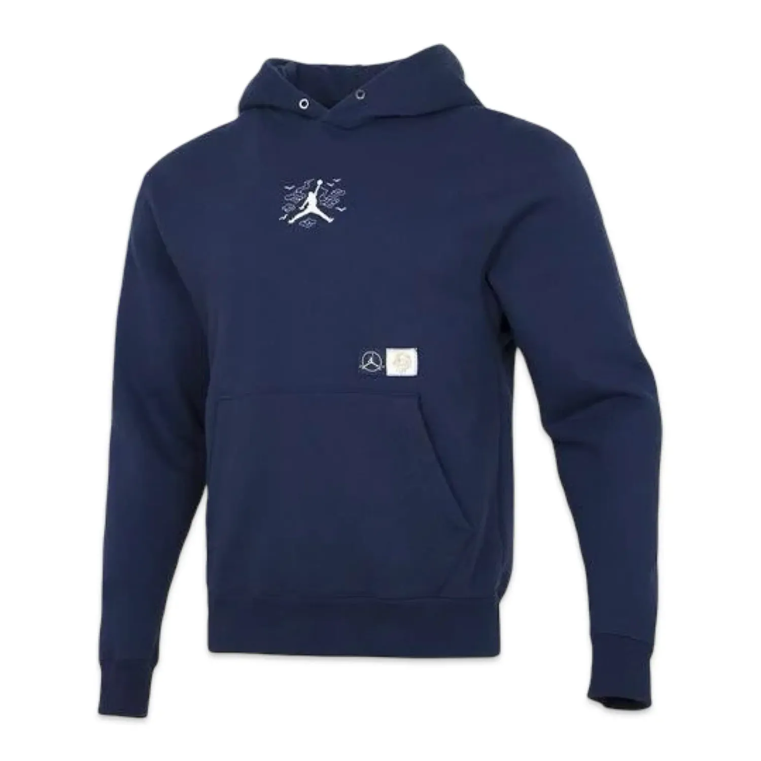 Air Jordan CNY New Year's Edition Embroidered Logo Sports Navy