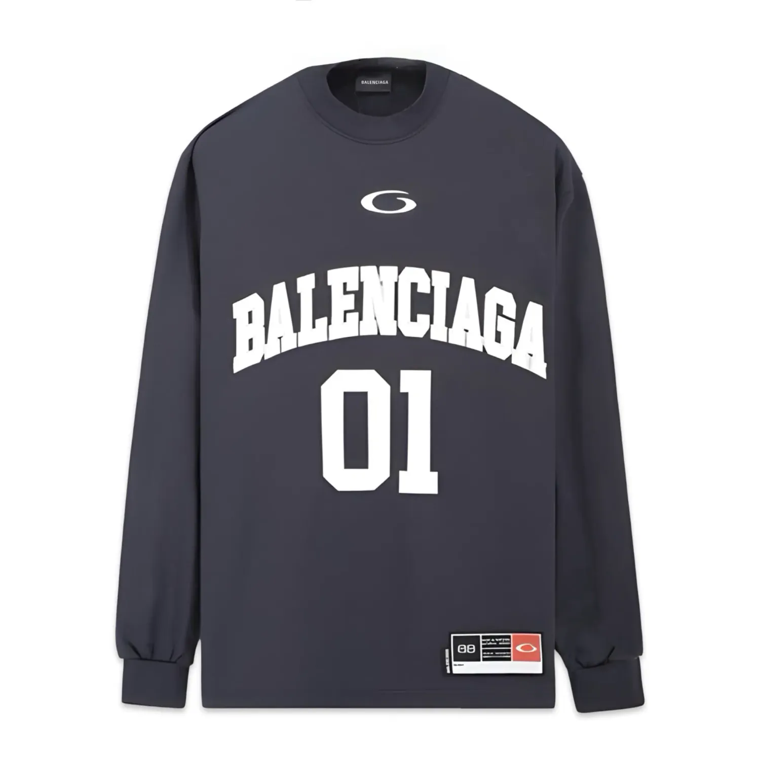 Balenciaga Basketball Long Sleeve T-Shirt black
