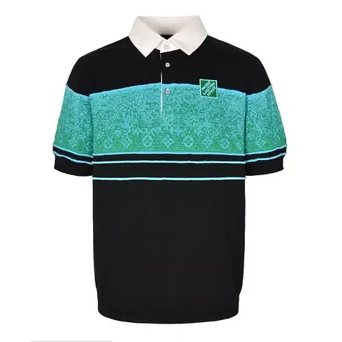 Louis Vuitton Iridescent Jacquard Shortsleeve Polo