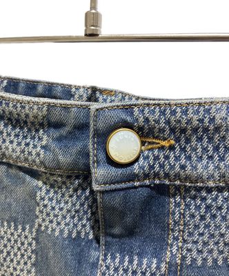 Louis Vuitton Calças de skate Damier Denim