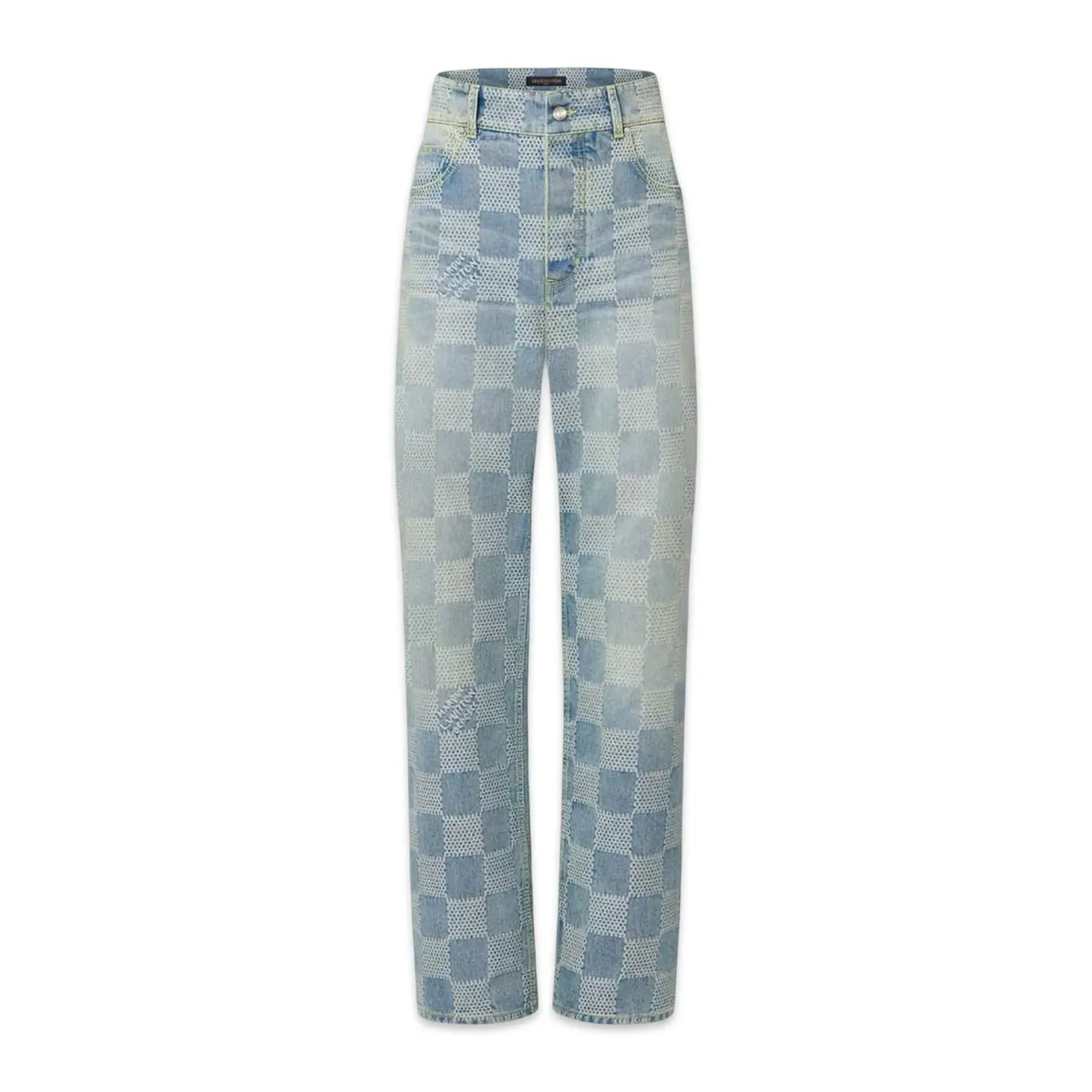 Louis Vuitton Calças de skate Damier Denim